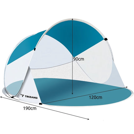 Beach tent 190x120x90cm Trizand 20974