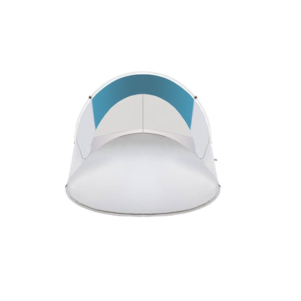 Beach tent 220x120x90cm - turquoise - gray