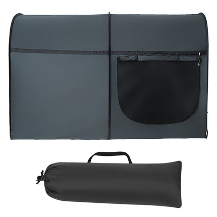 Bed Tent, 4-Door Blackout Privacy, 75 x 54 x 47 in