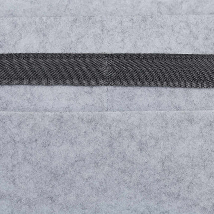 Bed bag with velcro fastening