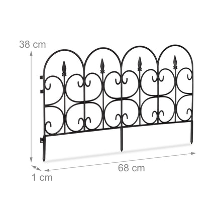 Set de 8 din plastic pentru marginea patului