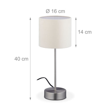 Lampa de noptiera cu functie tactila