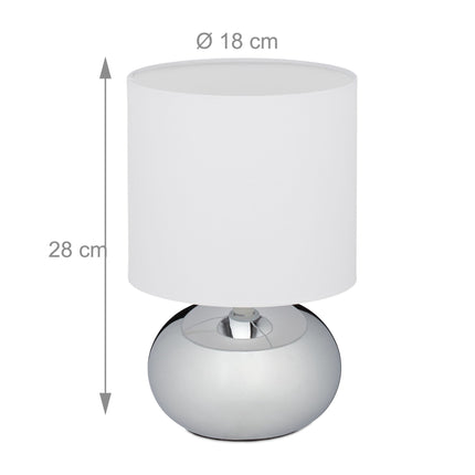 Lampa de noptiera cu functie tactila