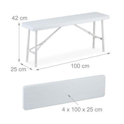 Set de 2 banci de bere aspect lemn