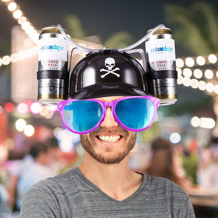 Beer helmet pirate