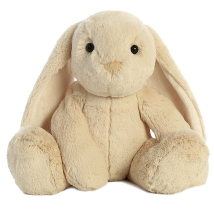 Jucărie moale iepuraș bej, animal de pluș de pluș de 28 cm