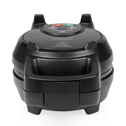 Aparat de gofre cu umplere belgiană, 700 W, cu funcție de răsturnare, 16 cm