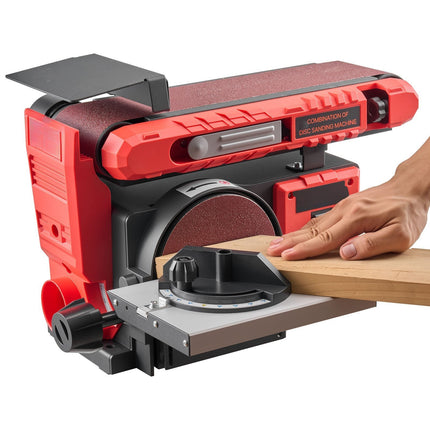 Belt And Disc Sander Combo, 6 In, 4x36, 400W