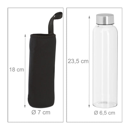 Sticla de bautura Sticla 500 ml Set de 6