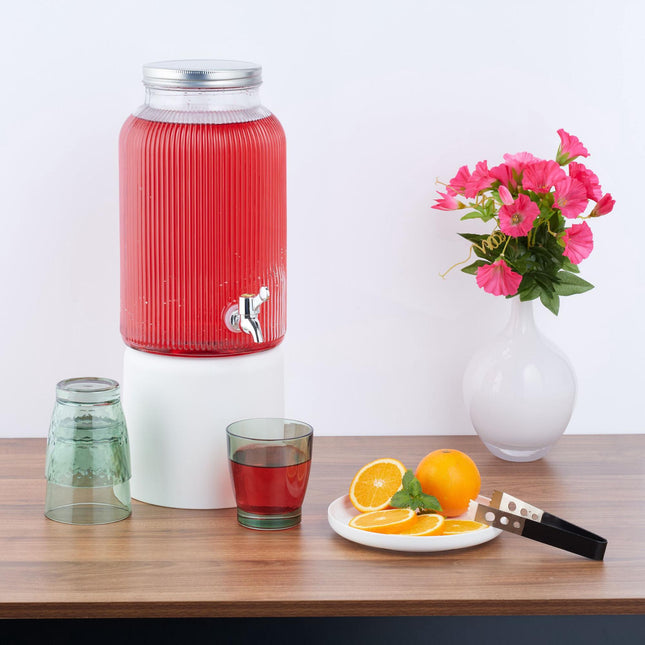 Dozator de băuturi cu design retro