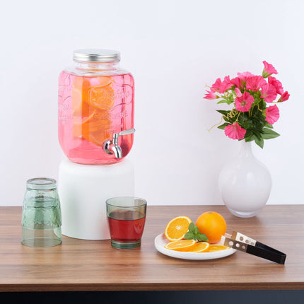 Dozator de bauturi cu insert de fructe 4 L