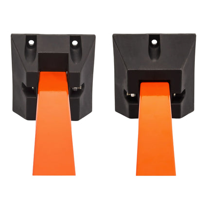Set de 2 suporturi de perete pentru biciclete