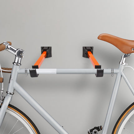 Set de 2 suporturi de perete pentru biciclete