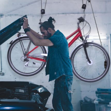Lift pentru biciclete pentru acoperiș
