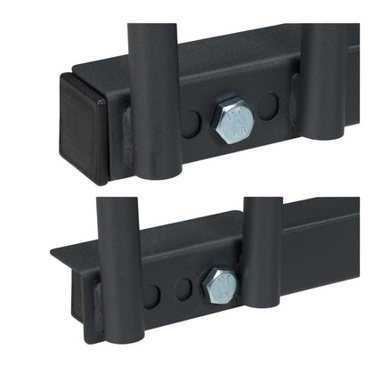 Bicycle rack for 2 bicycles