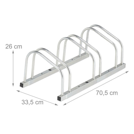 Suport pentru biciclete pentru 3 biciclete