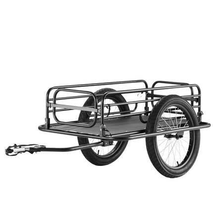 Bike Cargo Trailer, 275 lb Capacity, Foldable, 20 in Wheels