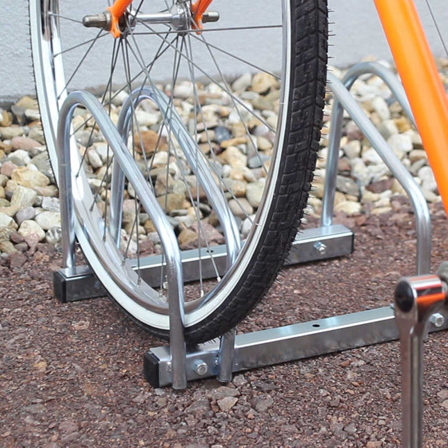Suport pentru biciclete 2 biciclete pentru podea si perete