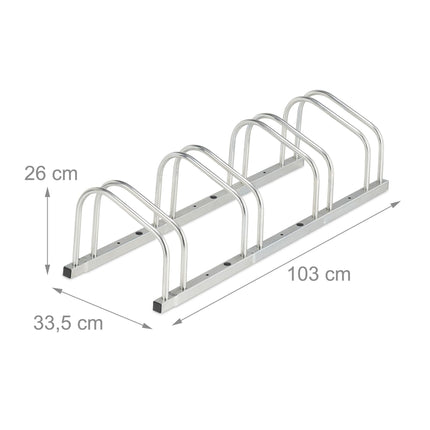 Suport pentru biciclete pentru 4 biciclete