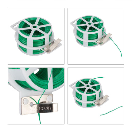 Ață de legare verde 50 m set de 5