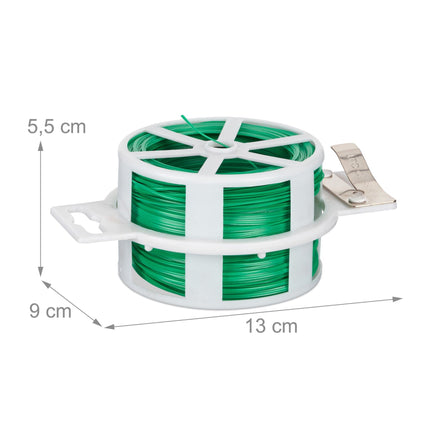 Ață de legare verde 50 m set de 5