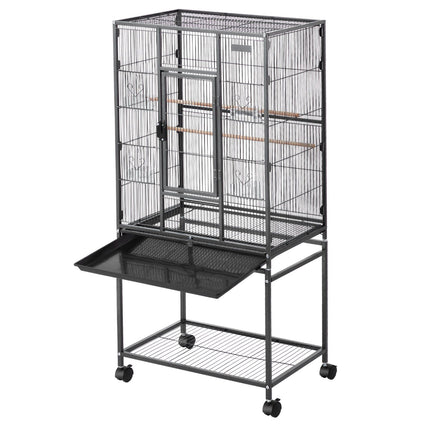 Bird Flight Cage 625 x 425 x 1370 mm, Slide Out Tray