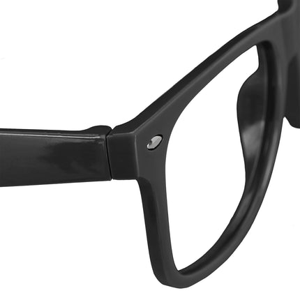 Ochelari pentru costum negru, set de 12 pentru petreceri