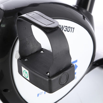 Bicicleta de exercitii neagra, rezistenta reglabila, utilizare in interior