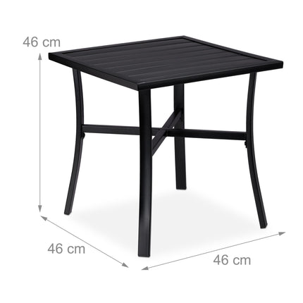 Masa de gradina neagra