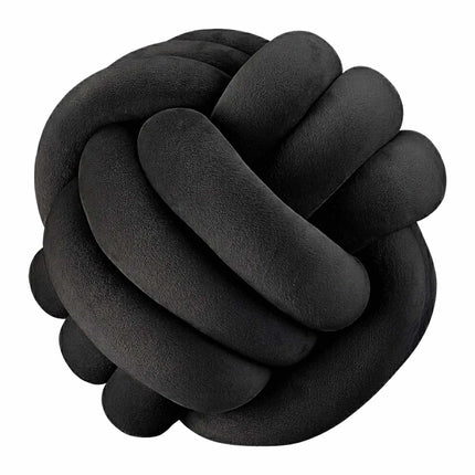 Pernă Black Knot, 25 cm – Spumă de poliester