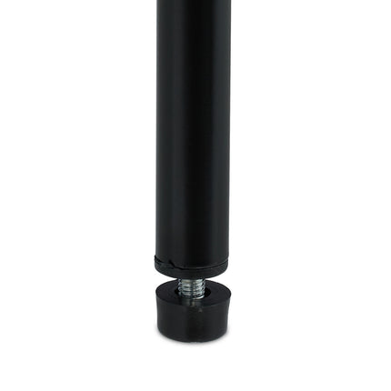 Suport pentru prosoape din metal negru cu 5 trepte