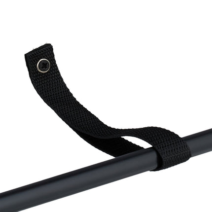 Suport pentru prosoape din metal negru cu 5 trepte
