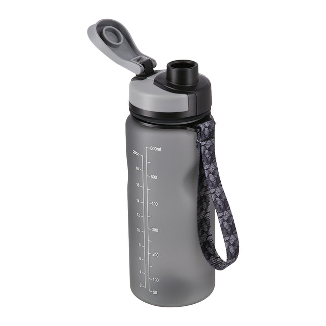 Sticlă de apă Tritan neagră, capacitate 740 ml