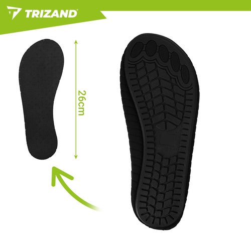 Black Water Shoes, Size 42, Non-Slip, Quick-Drying