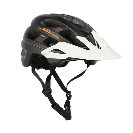 Black-White Size M (53-58 cm) Cycling Helmet