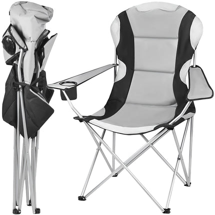 Black and gray fishing chair 23674