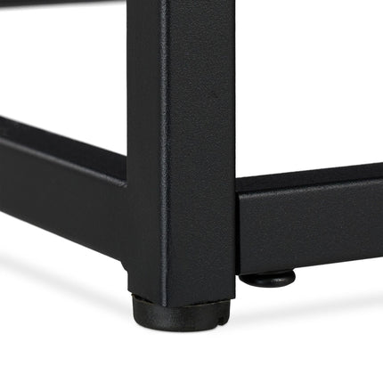 Black coffee table