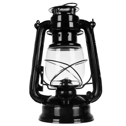 Lampa cu ulei neagra 24cm