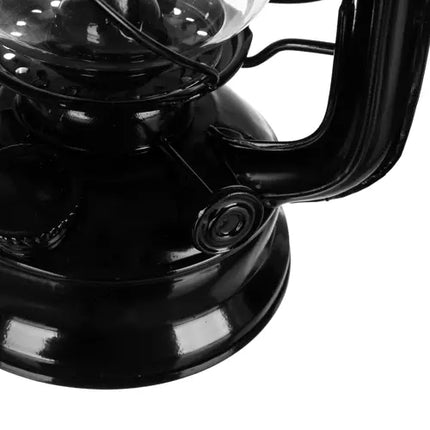 Lampa cu ulei neagra 24cm