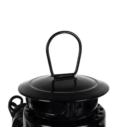 Lampa cu ulei neagra 24cm