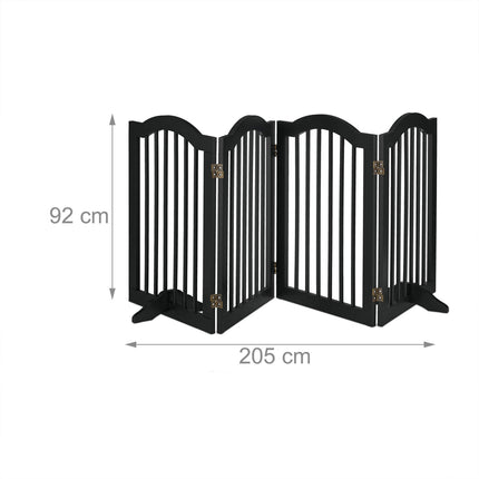 Poarta de securitate neagra 92 cm
