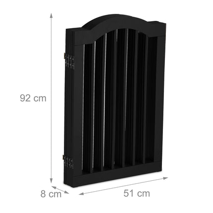 Poarta de securitate neagra 92 cm