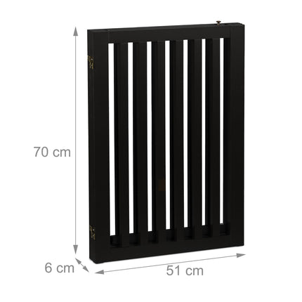 Poarta de securitate neagra cu usa 70 cm
