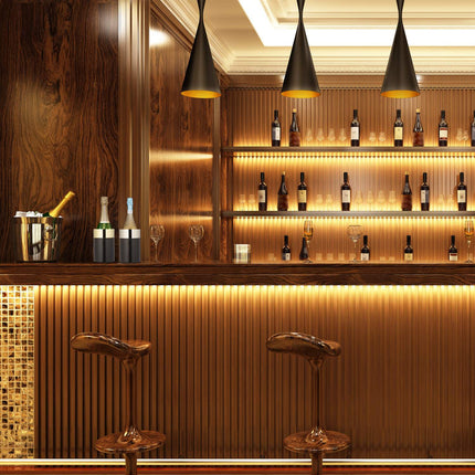 Racitor de vin din otel inoxidabil negru