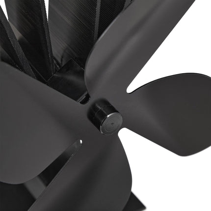 Ventilator aragaz negru fara curent electric