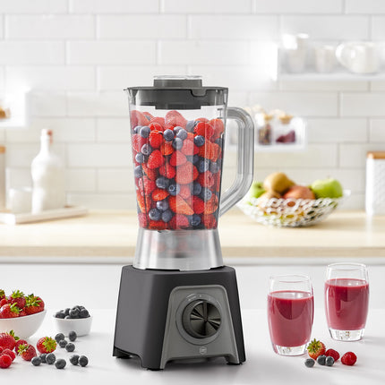 Blender compact Blendeo+ 1,5 L cu motor de 450 W și funcție Ice Crush, Pulse