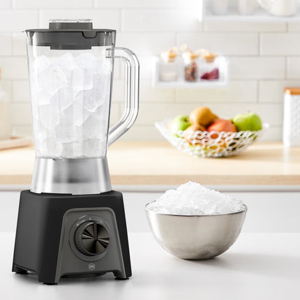 Blender compact Blendeo+ 1,5 L cu motor de 450 W și funcție Ice Crush, Pulse