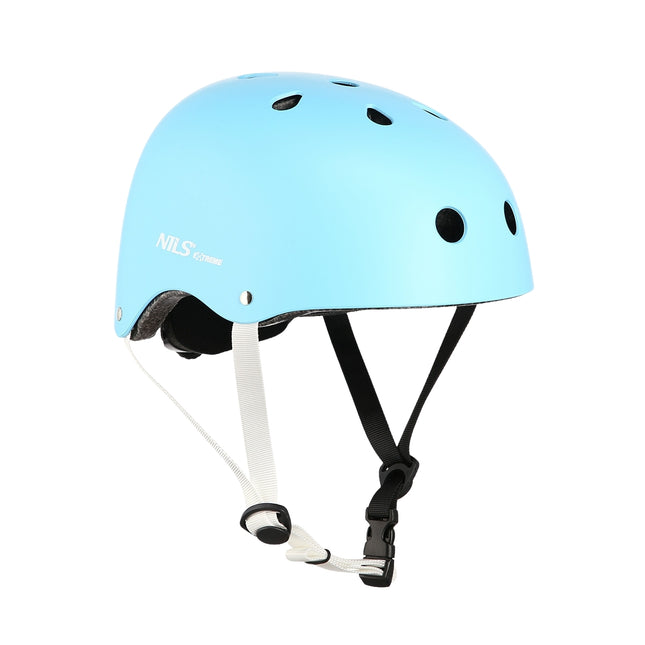 Casca albastra pentru bicicleta, marimea S (52-56 cm)