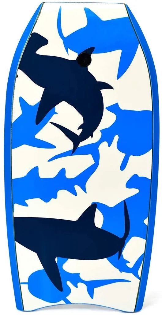 Placă de bodyboard albastră 83x47x5.5 cm cu lesă de siguranță