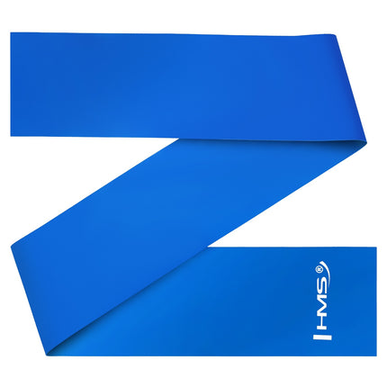 Banda de rezistenta albastra de fitness, 1200 x 120 x 0,5 mm